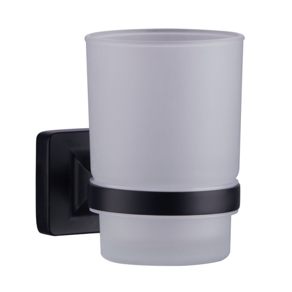 Стакан для ванной комнаты FASHUN A2606-7, чёрный. Фото 1