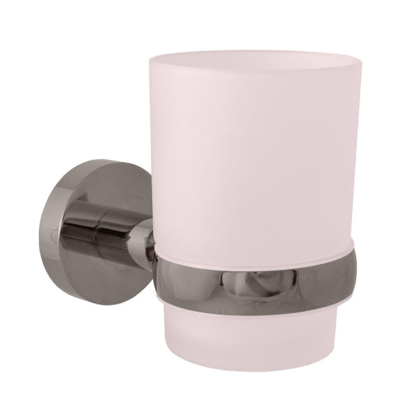 Стакан для ванной комнаты Rav Slezak COLORADO COA0201MGK, серый металлик брашированный. Фото 1