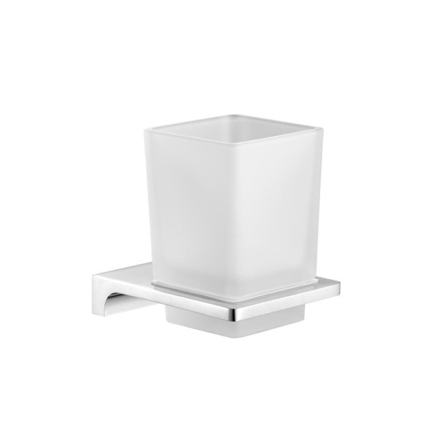 Стакан для ванной комнаты Rav Slezak NIL NLA0201, хром. Фото 1