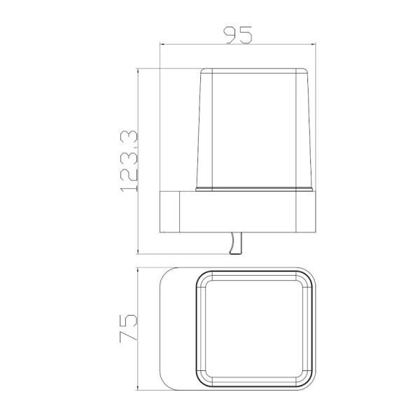 Стакан для ванной комнаты Rav Slezak NIL NLA0304ZRK, розовое золото брашированное. Фото 2