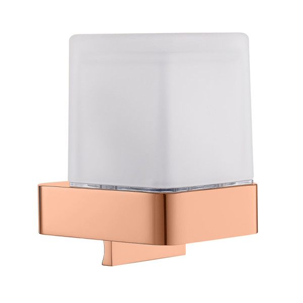 Стакан для ванной комнаты Rav Slezak NIL NLA0304ZRL, розовое золото. Фото 1