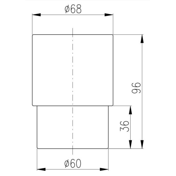 Стакан для ванной комнаты Rav Slezak SKL001, белый. Фото 2