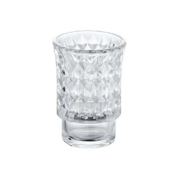 Стакан для ванной комнаты Rose RB02, прозрачный. Фото 1