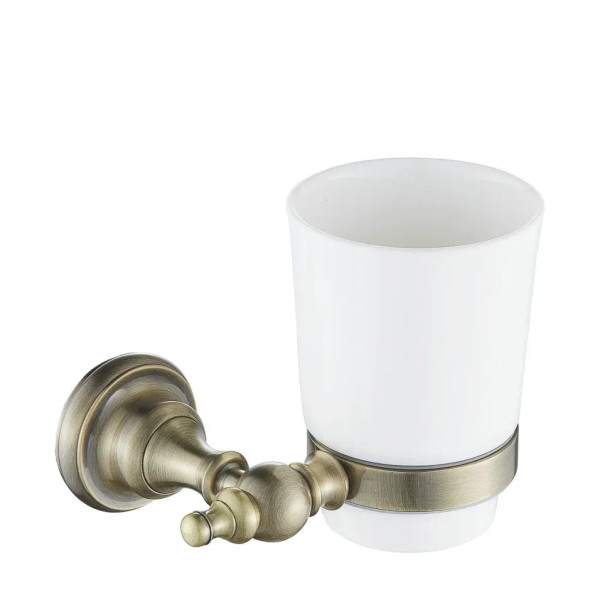 Стакан для ванной комнаты Rose RG1112Q, бронза. Фото 1