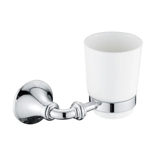 Стакан для ванной комнаты Rose RG1212, хром. Фото 1