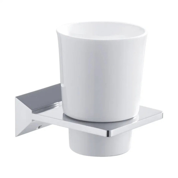 Стакан для ванной комнаты Rose RG1612, хром. Фото 1