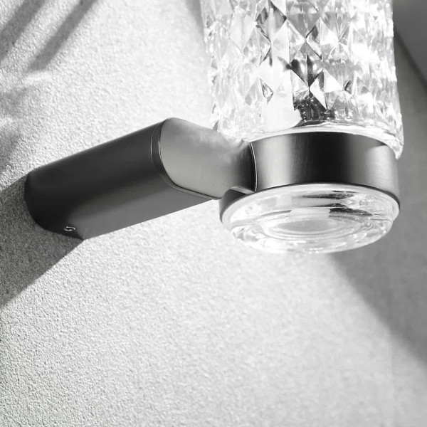 Стакан для ванной комнаты Rose RG1712T, пепельный. Фото 4