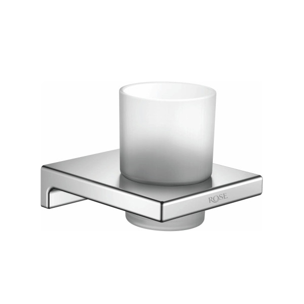 Стакан для ванной комнаты Rose RG1812, хром. Фото 1