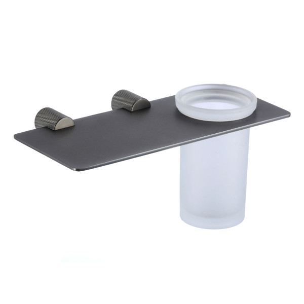 Стакан для ванной комнаты Savol S-002158Q, графит. Фото 1