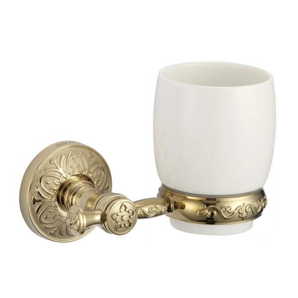 Стакан для ванной комнаты Savol S-005858B, золото. Фото 1