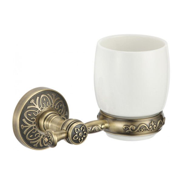 Стакан для ванной комнаты Savol S-005858C, бронза. Фото 1