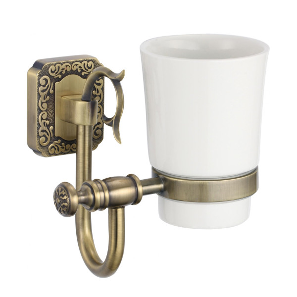 Стакан для ванной комнаты Savol S-006458, бронза. Фото 1
