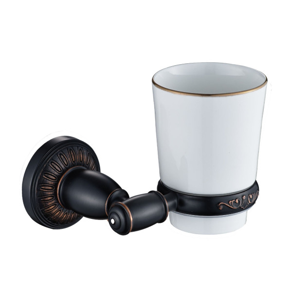 Стакан для ванной комнаты Savol S-006658H, черный. Фото 1