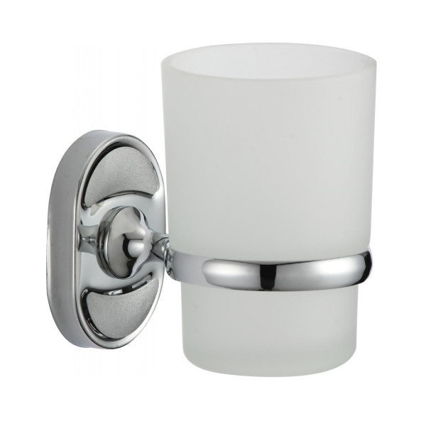 Стакан для ванной комнаты Savol S-007058, хром. Фото 1