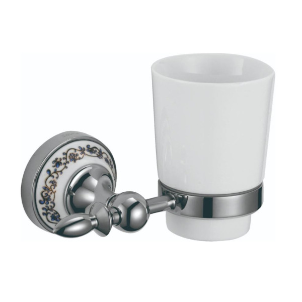 Стакан для ванной комнаты Savol S-06858A, хром. Фото 1