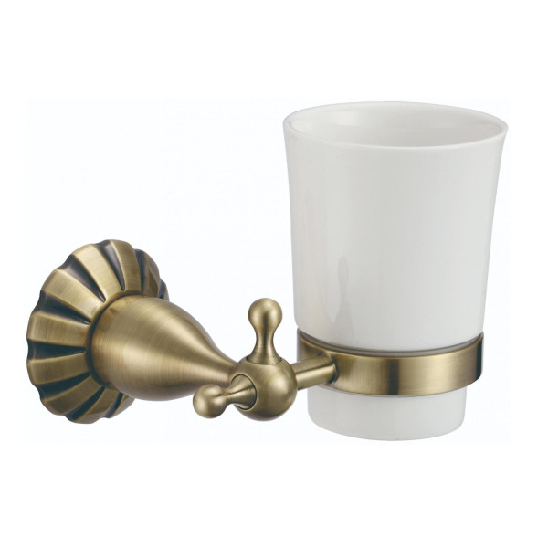 Стакан для ванной комнаты Savol S-08958C, бронза. Фото 1