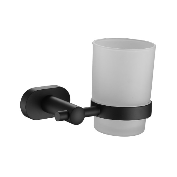 Стакан для ванной комнаты Shevanik SG5112H, черный. Фото 1