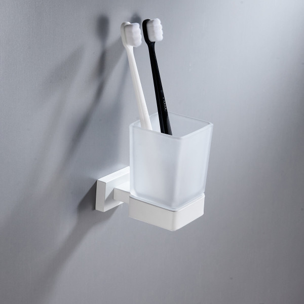 Стакан для ванной комнаты Shevanik SG5612C, белый. Фото 3