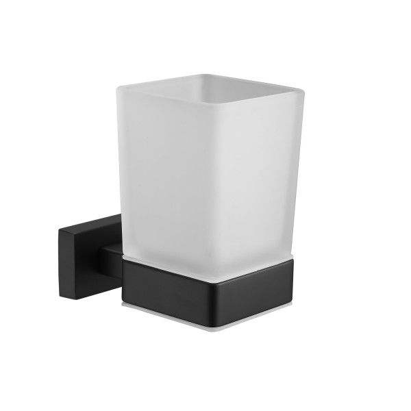 Стакан для ванной комнаты Shevanik SG5612H, черный. Фото 1