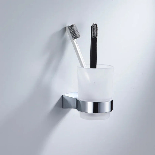 Стакан для ванной комнаты Shevanik SG5712, хром. Фото 5