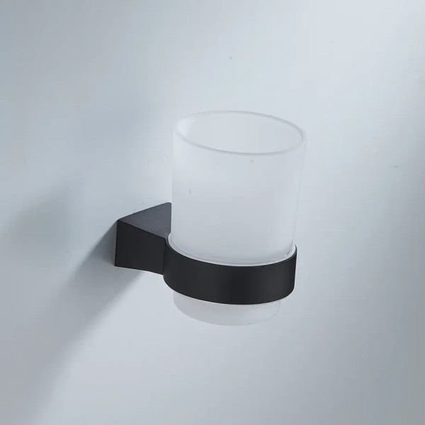 Стакан для ванной комнаты Shevanik SG5712H, черный. Фото 3