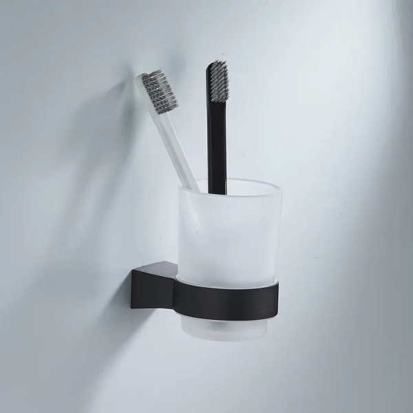 Стакан для ванной комнаты Shevanik SG5712H, черный. Фото 5