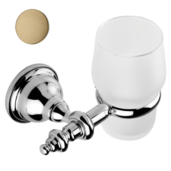 Стакан для ванной Webert Armony AM500301065, бронза. Фото 1