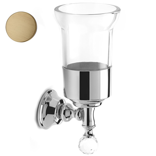 Стакан для ванной Webert Karenina KA500301065, бронза. Фото 1