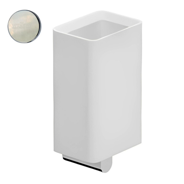 Стакан для ванной Webert Living LV500301345, никель. Фото 1