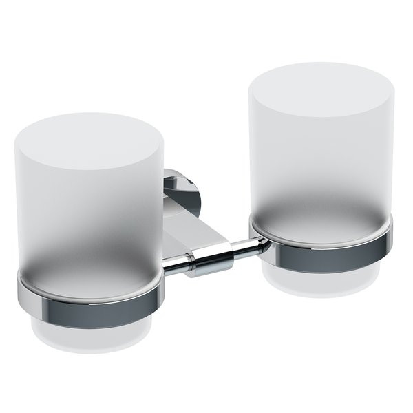 Стакан для зубных щеток Ravak Chrome CR 220.00 двойной, хром (X07P189). Фото 1