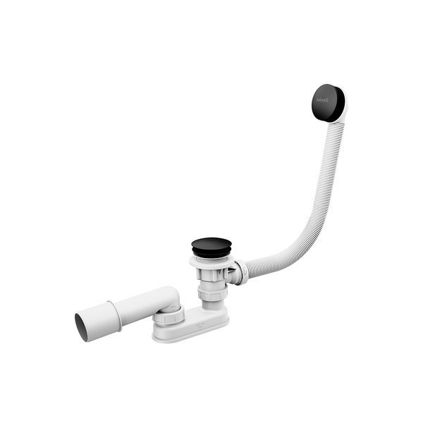 Сточный комплект CLICK-CLACK черный. Фото 1