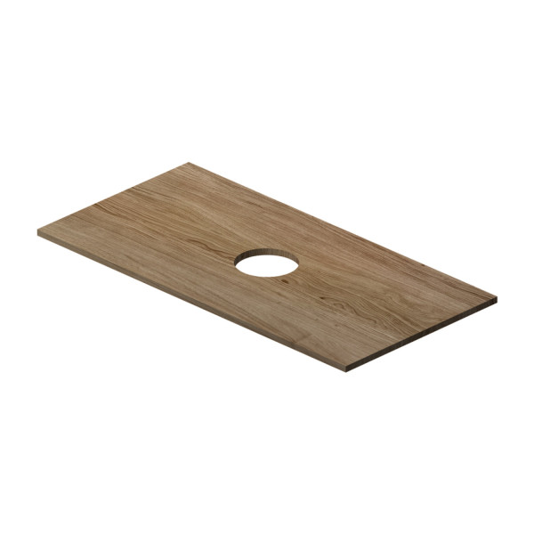 Столешница 100 см, дуб крафт. Фото 2