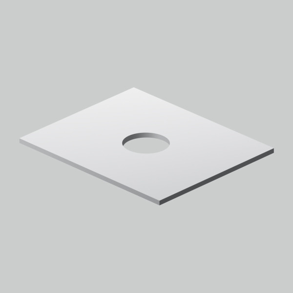 Столешница 60 см, белый глянец. Фото 1