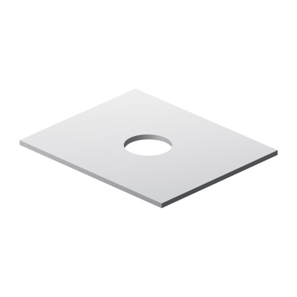 Столешница 60 см, белый матовый. Фото 2