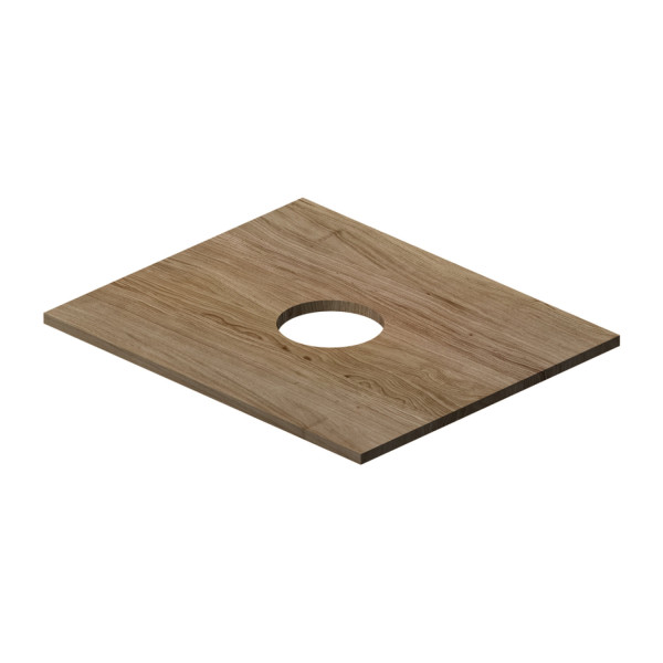 Столешница 60 см, дуб крафт. Фото 2