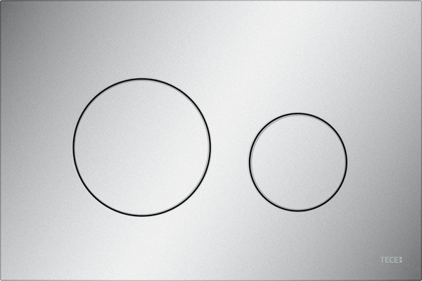Tece 9240922 TECEloop 2.0 Панель смыва, 2 режима, пластик, хром матовый. Фото 1