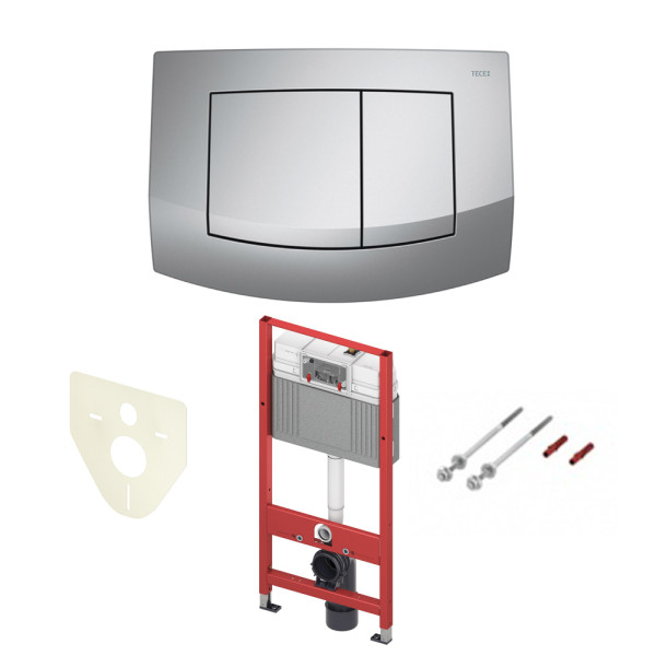 TECEbase 2.0 Модуль в комплекте с панелью смыва TECEambia хром глянц.. Фото 1