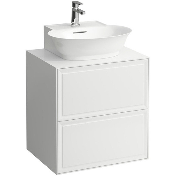 THE NEW CLASSIC 4.0600.4.085.631.1+ 8.1685.2.000.104.1 комплект раковина + мебель 580x450x350, цвет белый гляниц. Фото 1