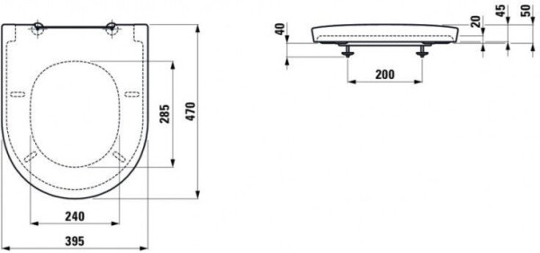 THE NEW CLASSIC 8.9185.1.000.000.1 Сиденье с крышкой, съемное,механизм мягкого закрывания. Фото 4