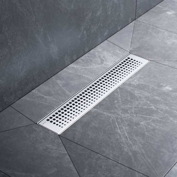 Трап для душа линейный, универсальный затвор Cut Gradient, 40 см. Фото 1