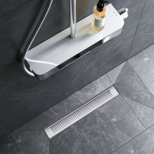 Трап для душа линейный, универсальный затвор Cut Gradient, 50 см. Фото 2