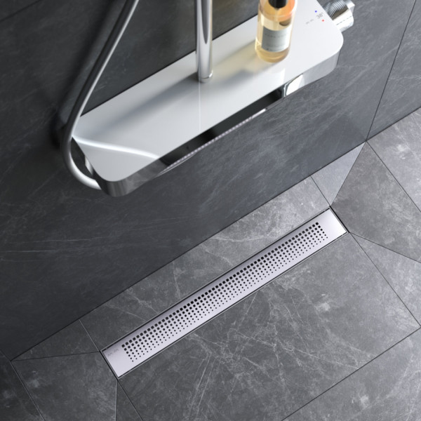 Трап для душа линейный, универсальный затвор Cut Gradient, 60 см. Фото 2