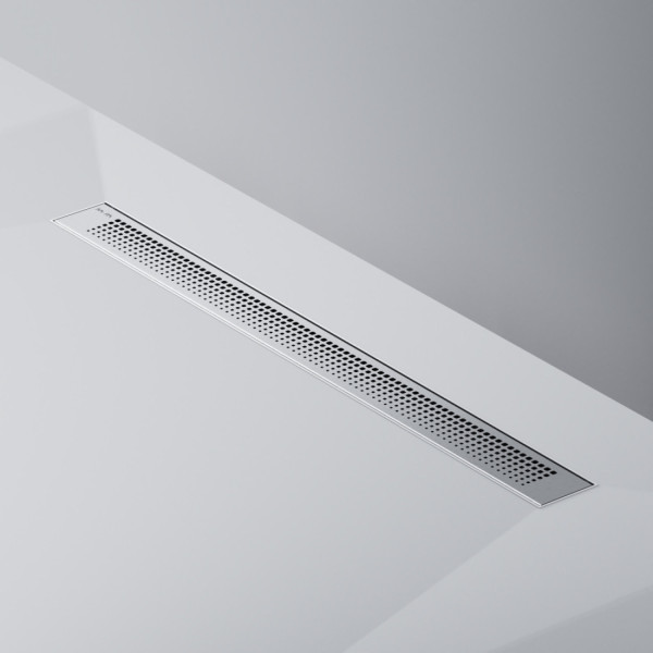 Трап для душа линейный, универсальный затвор Cut Gradient, 80 см. Фото 5