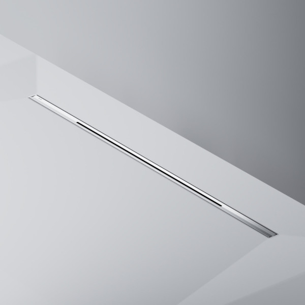 Трап для душа линейный, универсальный затвор Slim line, 100 см. Фото 5