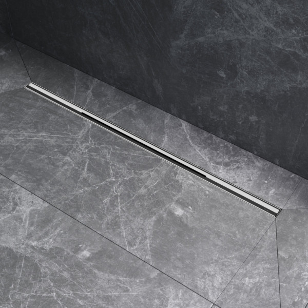 Трап для душа линейный, универсальный затвор Slim line, 80 см. Фото 3