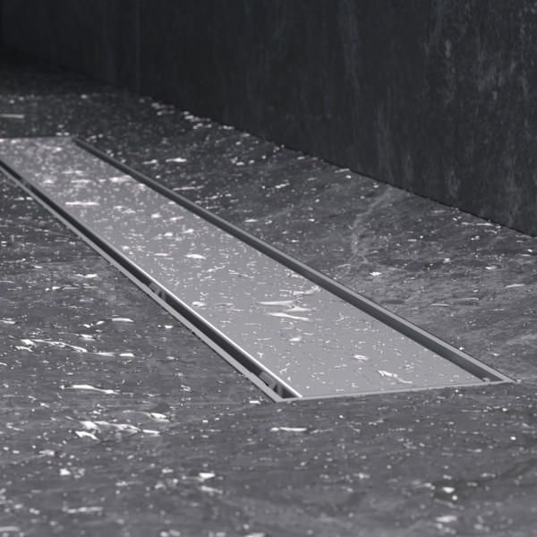 Трап для душа линейный, универсальный затвор Tile, 70 см. Фото 4