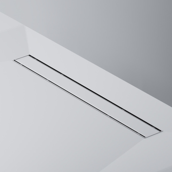 Трап для душа линейный, универсальный затвор Tile, 70 см. Фото 5