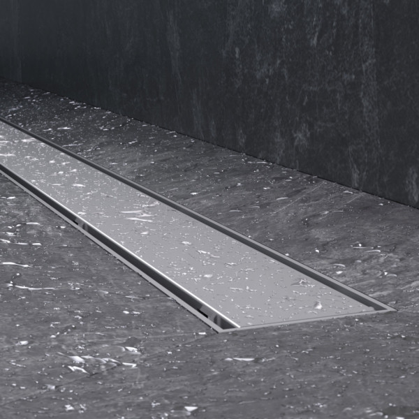 Трап для душа линейный, универсальный затвор Tile, 90 см. Фото 4