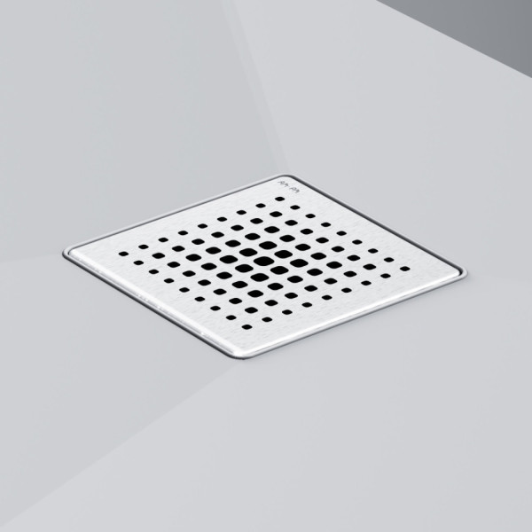 Трап для душа точечный, мокрый затвор Cut Gradient, 10 см. Фото 5