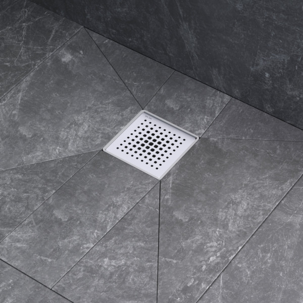 Трап для душа точечный, универсальный затвор Cut Gradient, 10 см. Фото 3